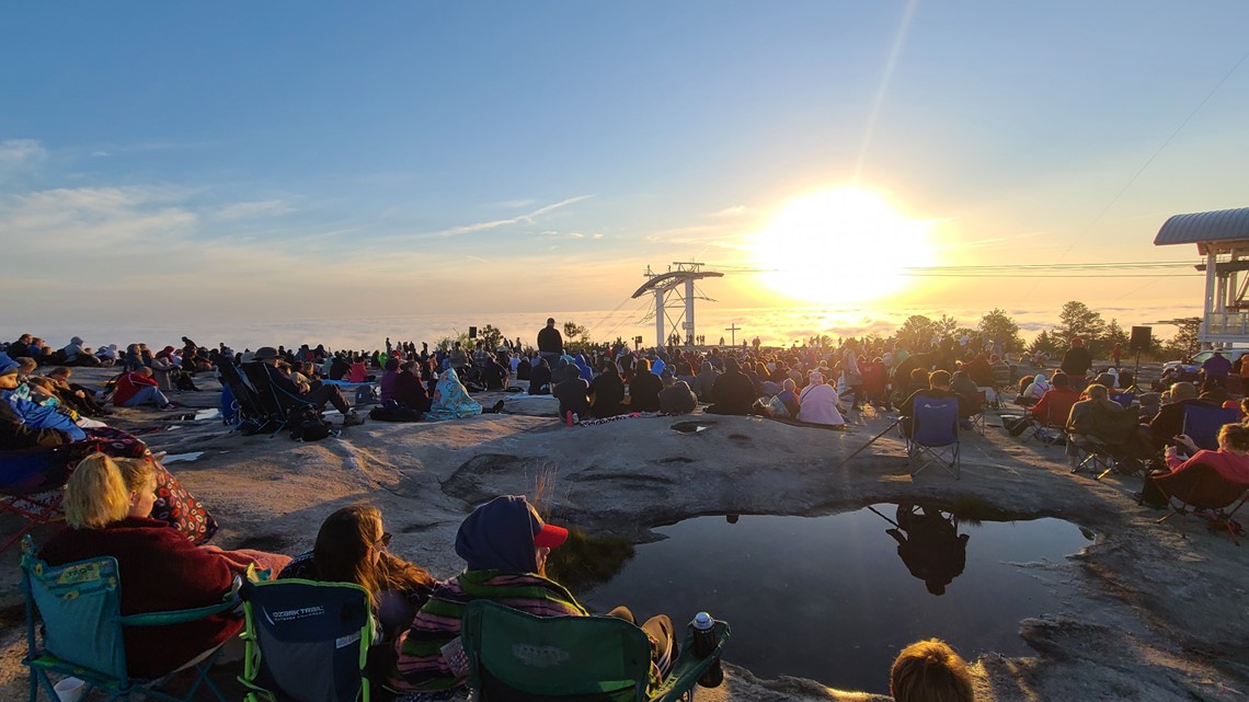 Easter sunrise service at Stone Mountain attracts thousands - Vimarsana News