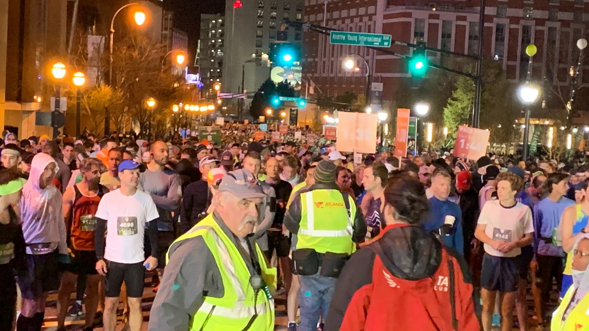 Runners hit pavement for Publix Atlanta Marathon on St. Patrick's Day