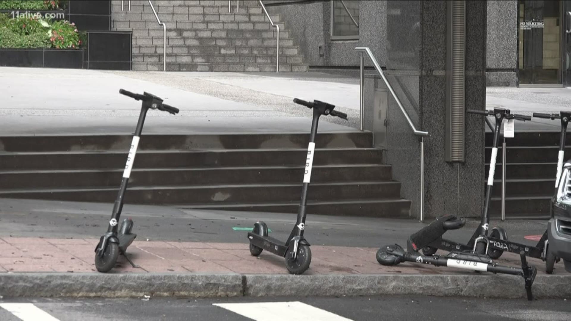 Under the proposal, any permits previously granted would be allowed to continue to operate, but there's no word if this is the death knell for scooters in Atlanta.