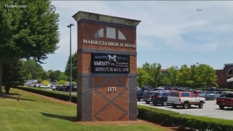 Former student arrested on Marietta High School campus after officials find gun, drugs: Principal