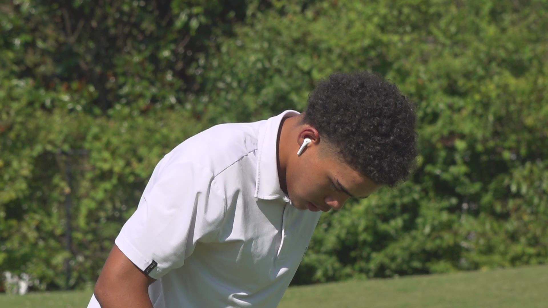 Anthony Ford, a senior at Drew Charter School in Atlanta, will compete in the PURE Insurance Championship. He will travel to California and compete alongside 77 other youth at the Pebble Beach Links.