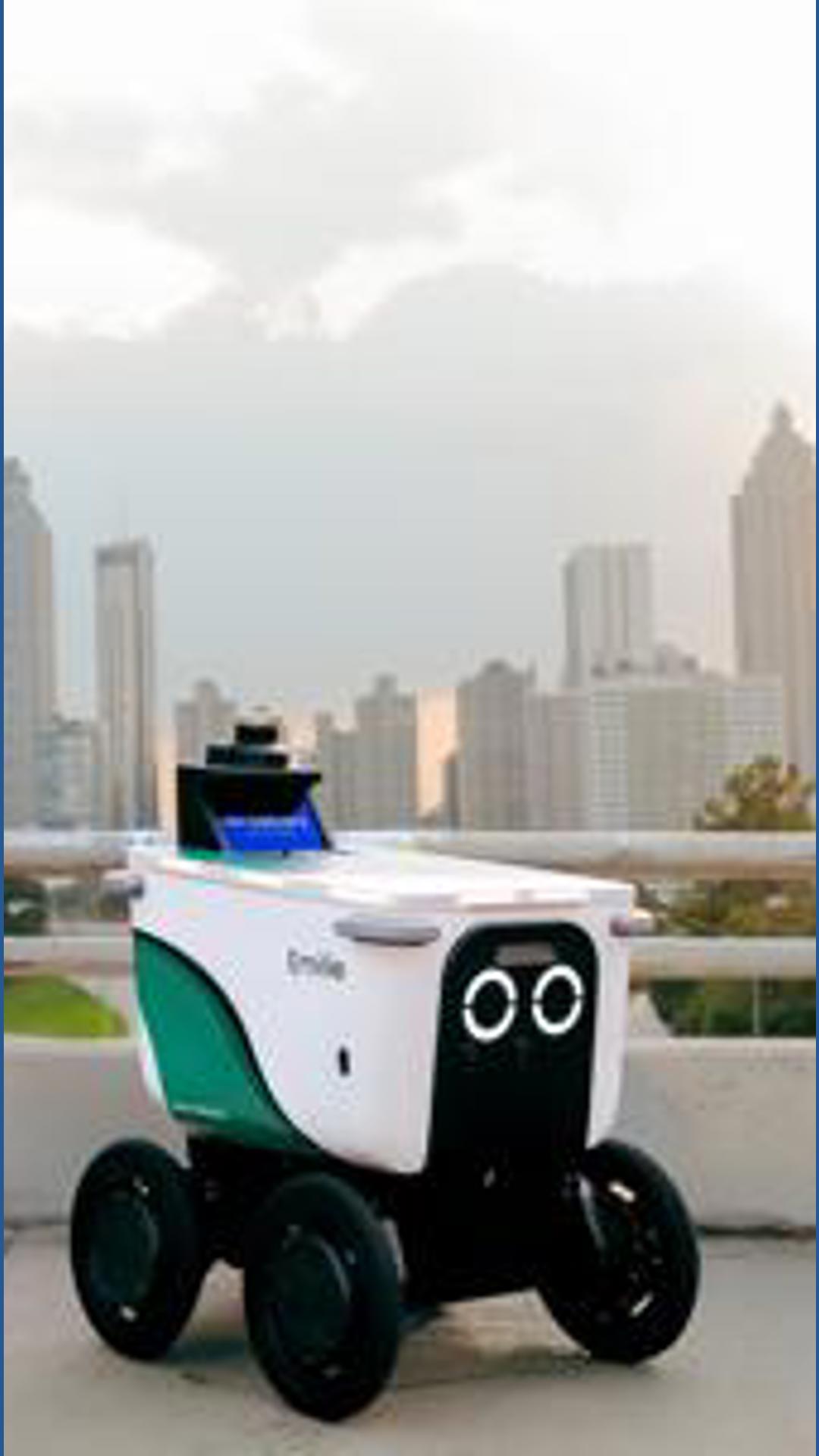 Uber Eats robot delivery drivers in Atlanta | 11alive.com