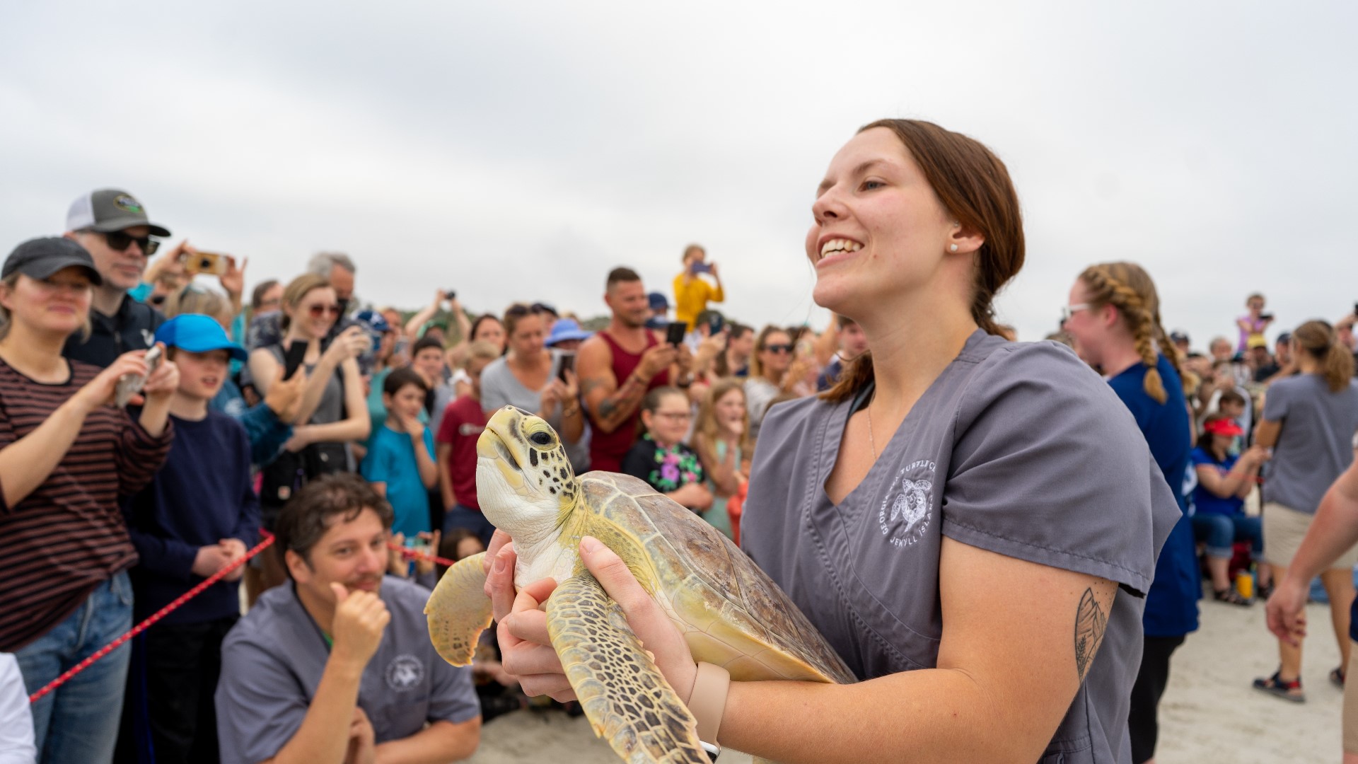 Sea turtle rescue release at Jekyll Island, Georgia | Photos | 11alive.com