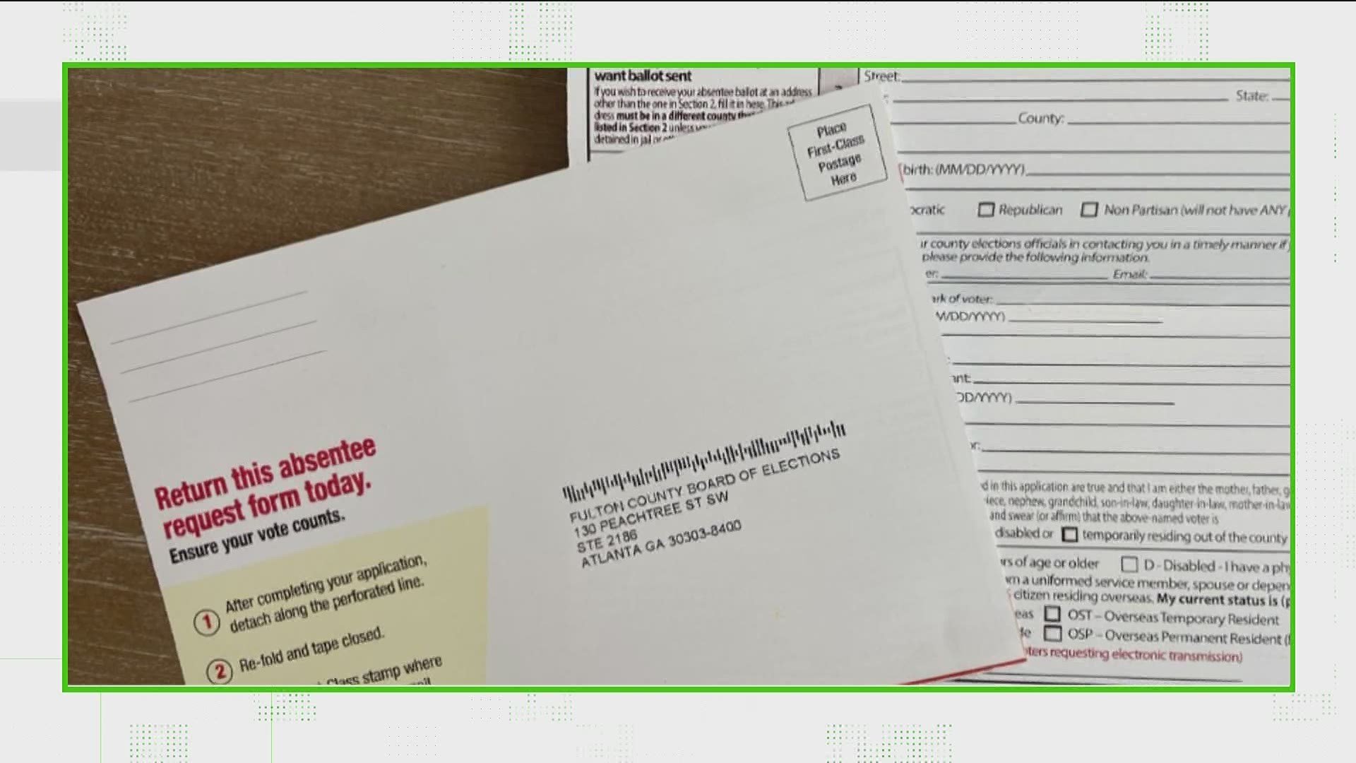 It's verified, the absentee voting mailers are legal, but to make sure your vote counts, skip third parties and go through the state’s official portal.