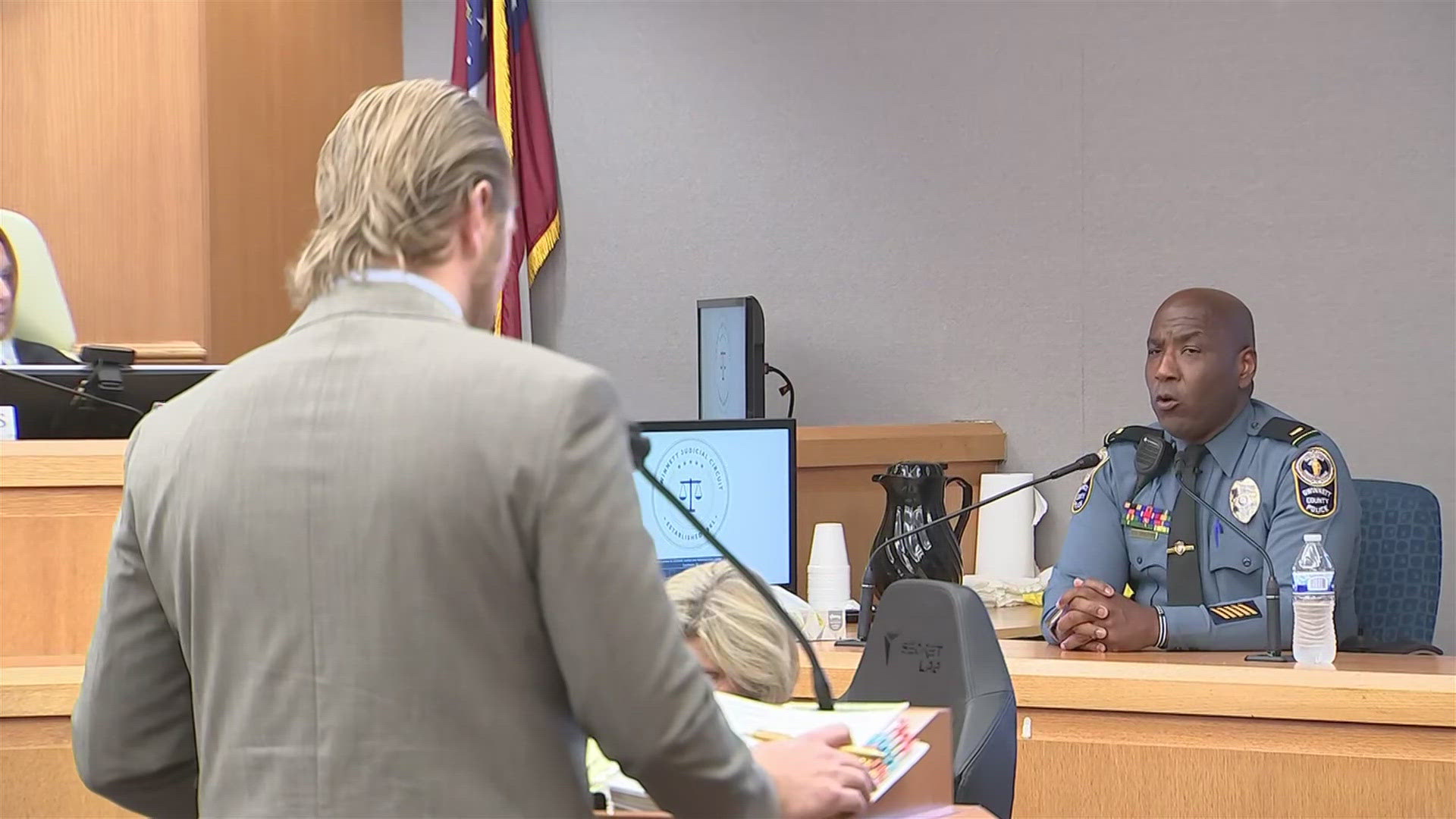 Prosecutors question Gwinnett County Police officer in trial of ex ...