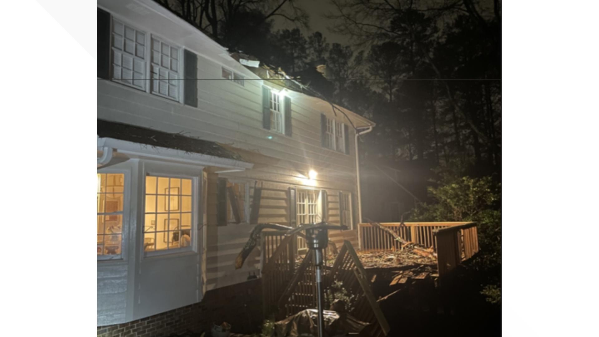Damage tracker in metro Atlanta after strong storms & tornado warnings ...