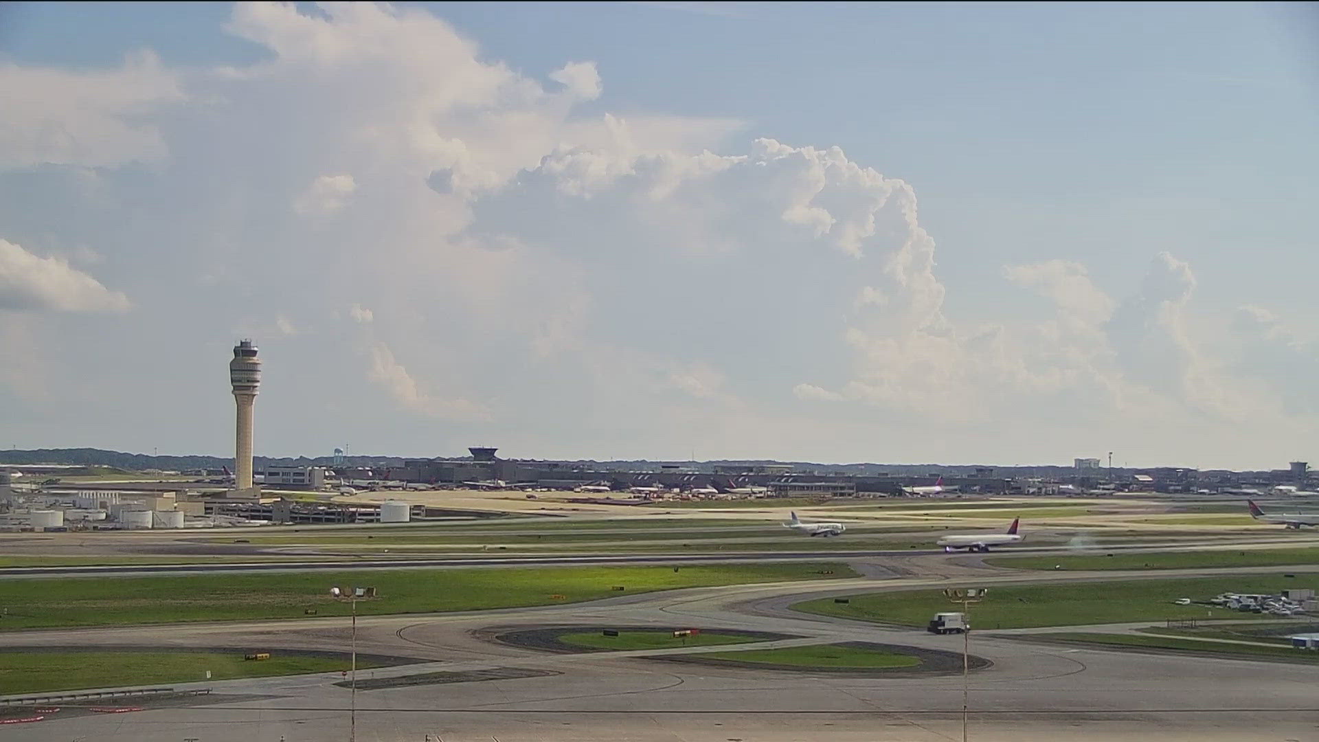 Sunday, Hartsfield-Jackson International Airport said it expected to see a little over 100,000 travelers coming through its gates.