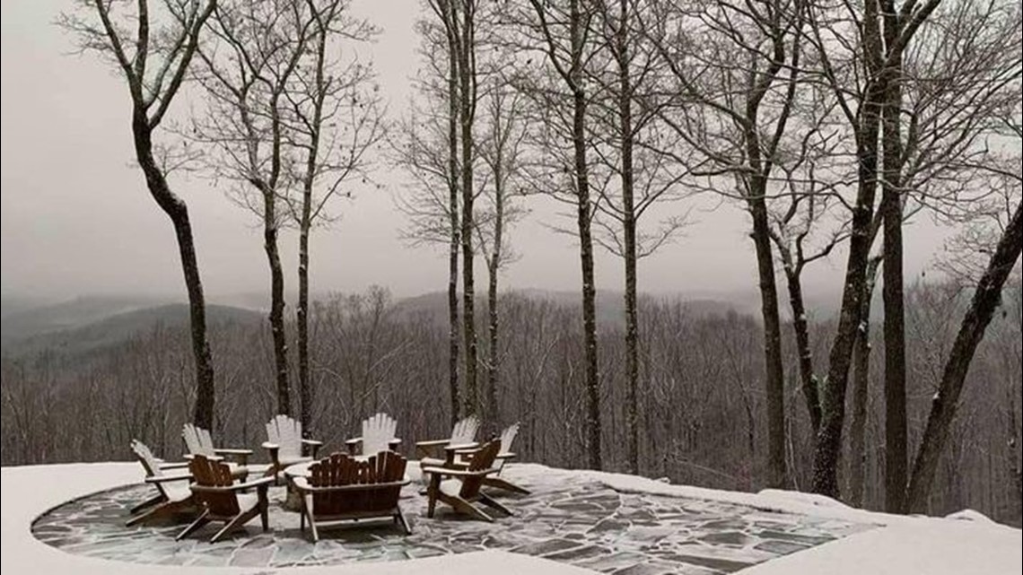 Photos First snow of 2021 falls in north