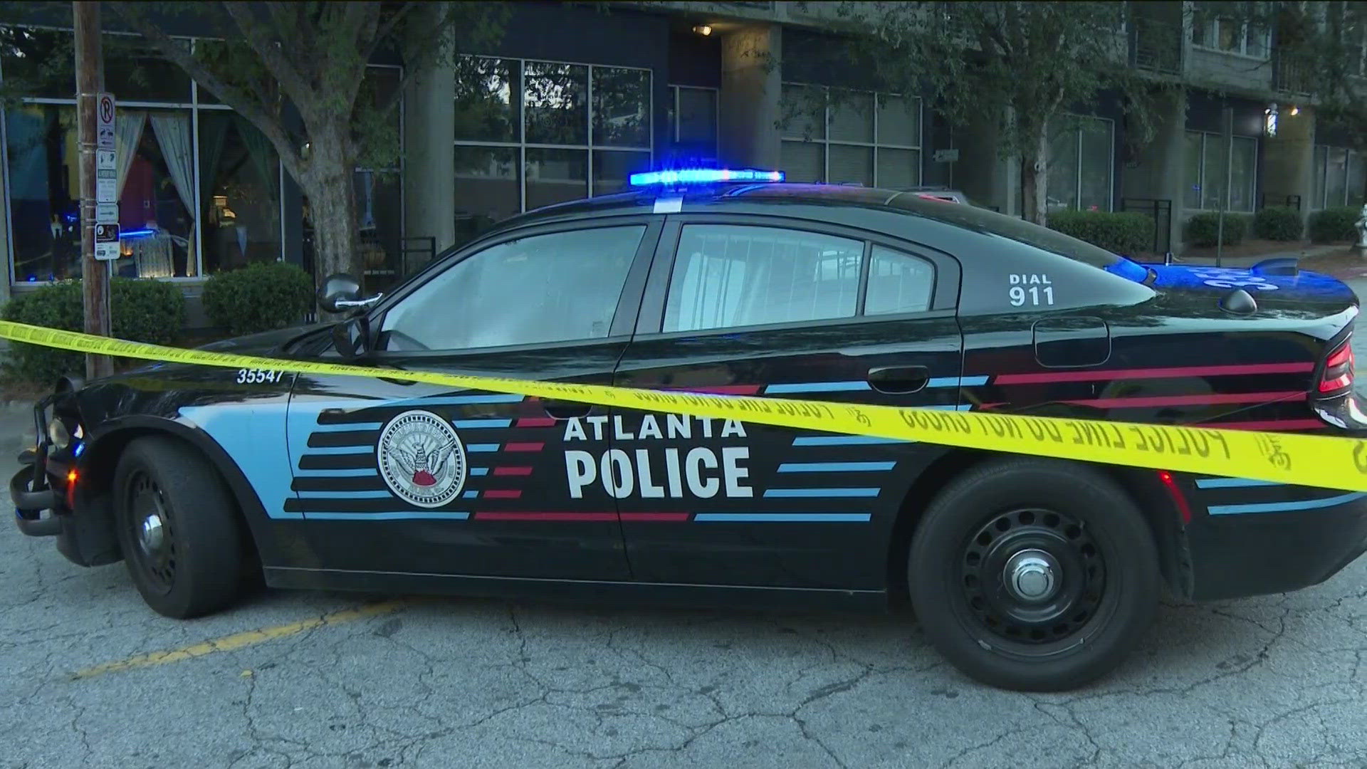 It happened along a popular stretch of Atlanta's Westside early Wednesday morning.
