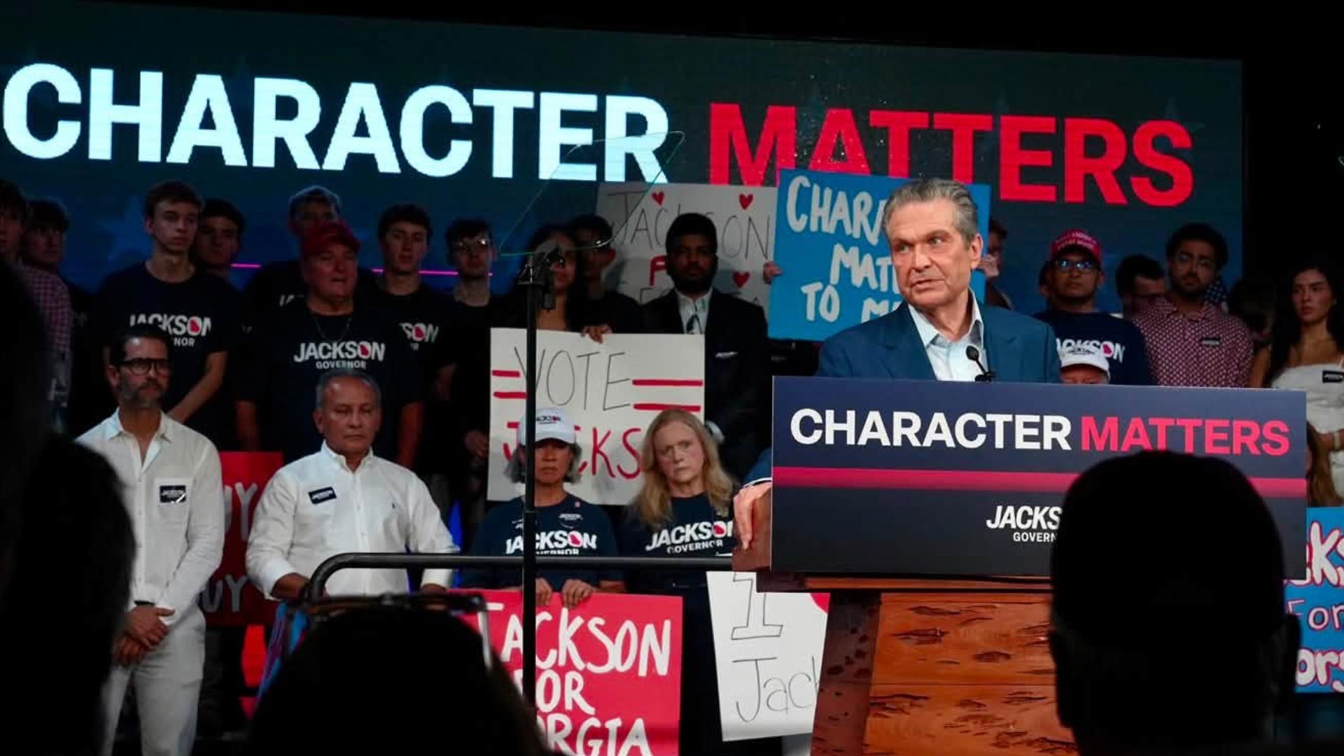 Jackson campaign website promises to 