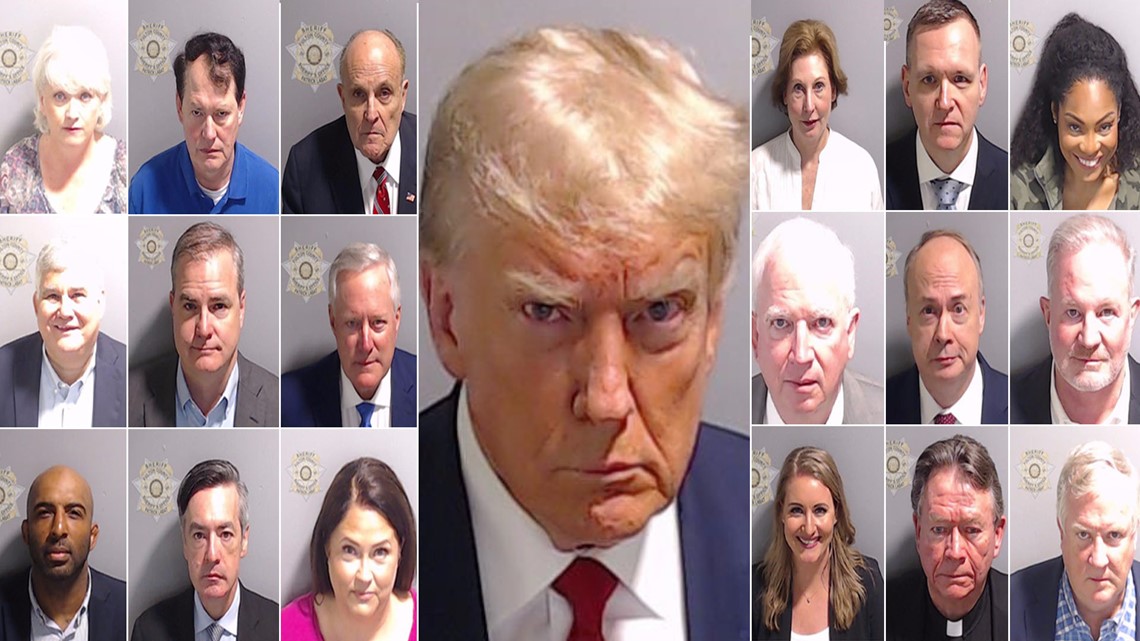 Trump Jail Mug Shot Picture From Fulton County Jail | 11alive.com