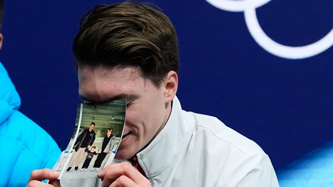 'I felt their presence': Max Naumov on Olympic debut one year after losing parents in DC plane crash