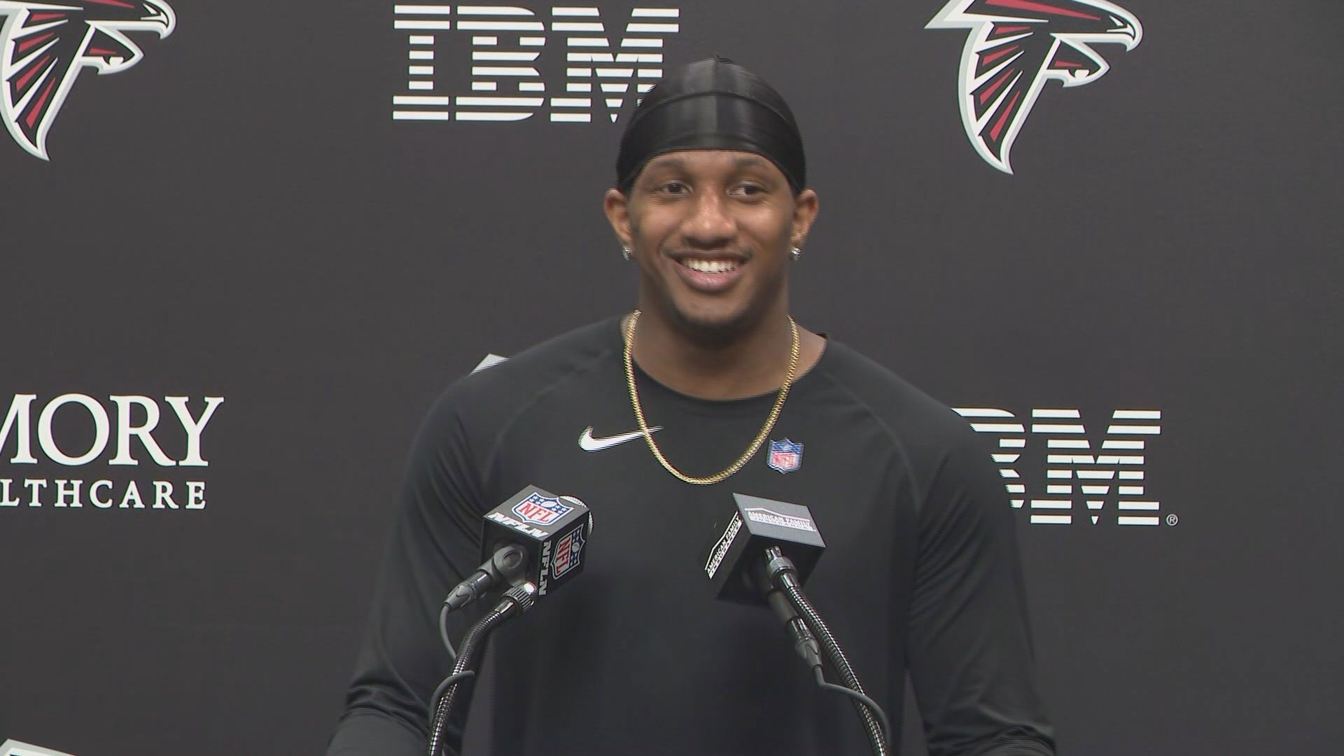 The rookie said he was out shopping at Costco with his girlfriend when he learned about the switch-up. It came with nerves and excitement.