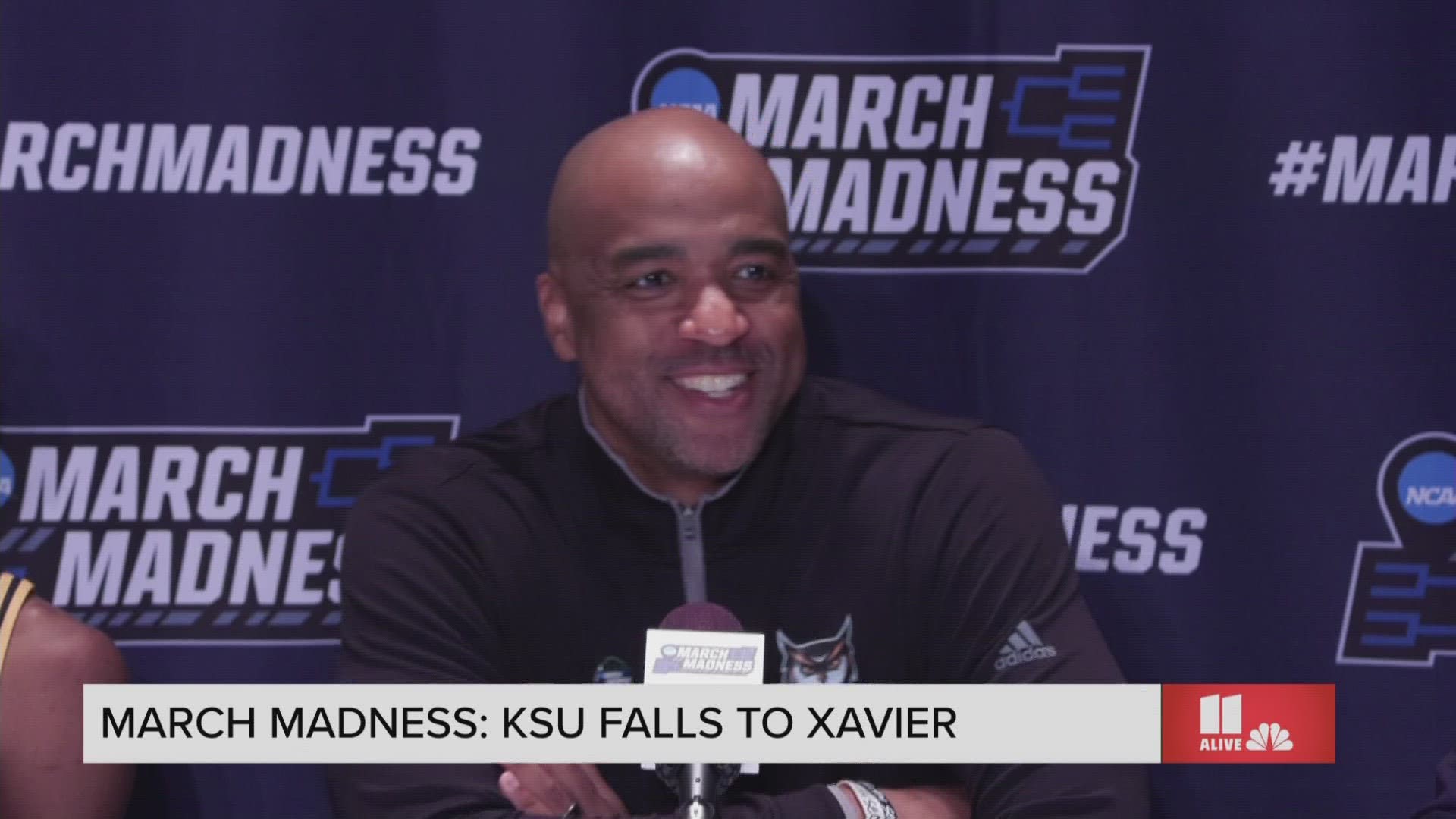 Though KSU fell in the first round of the NCAA tournament to opponents Xavier, Coach Amir Abdur-Rahim said he was proud of his team.