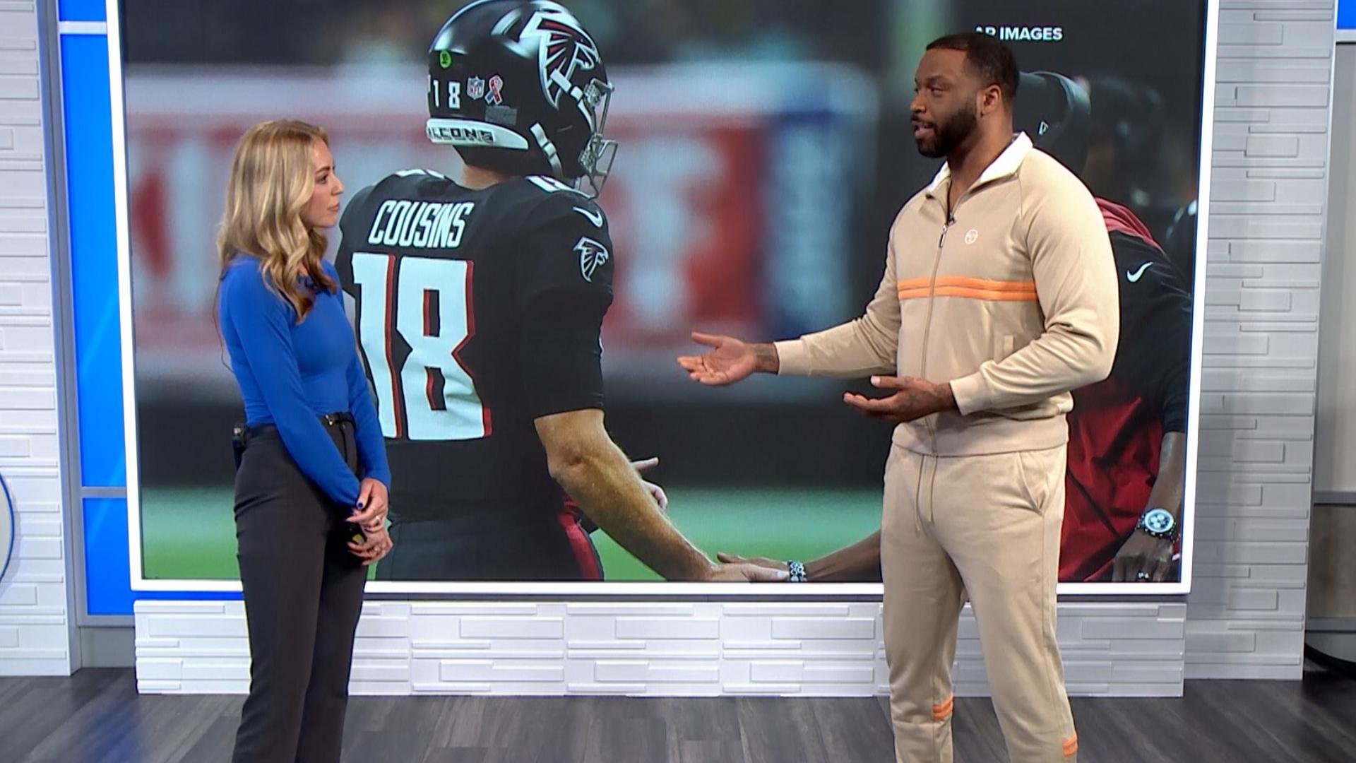 11Alive’s Maria Martin is joined by Falcons legend John Abraham to get you ready for the Falcons' Monday Night Football game in Philadelphia.