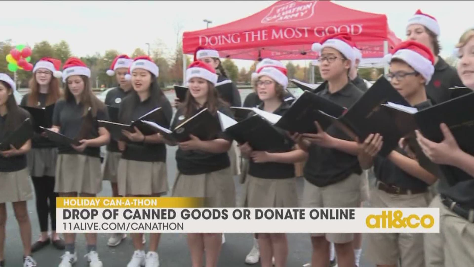 Greater Atlanta Christian School sings at Can-A-Thon