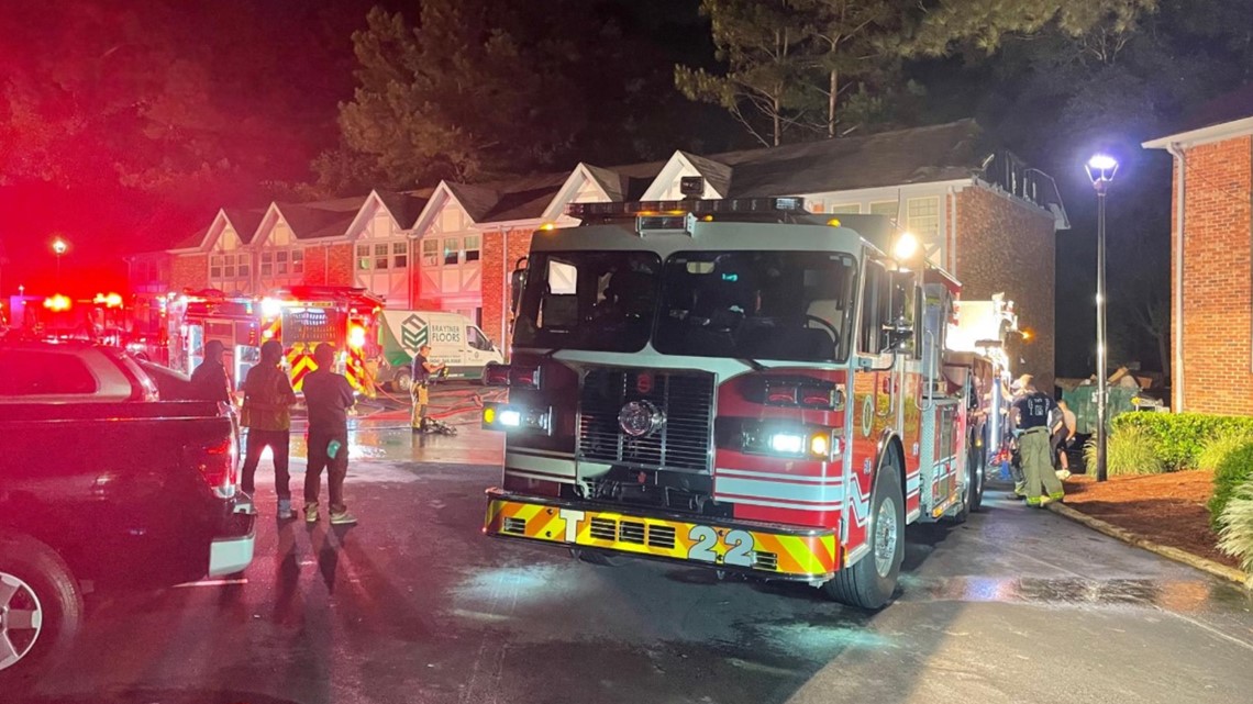 Smyrna apartment fire Old Concord Road