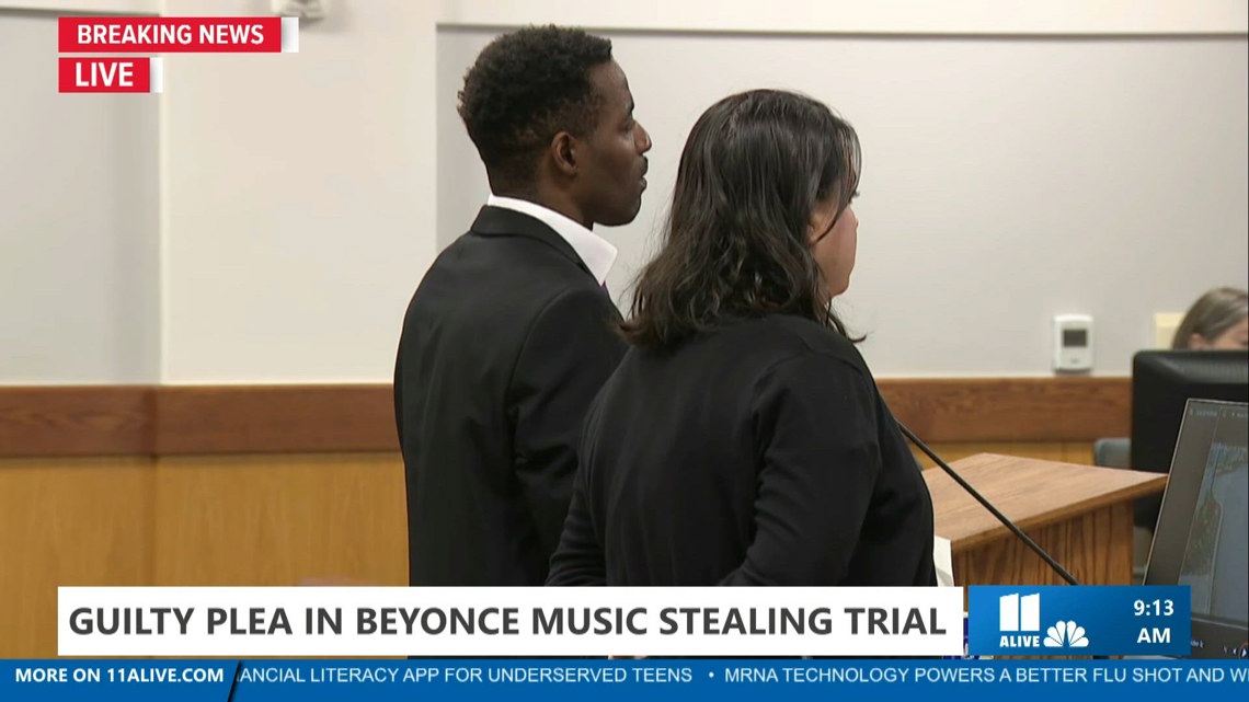 Guilty plea entered in Beyoncé music theft case | 11alive.com