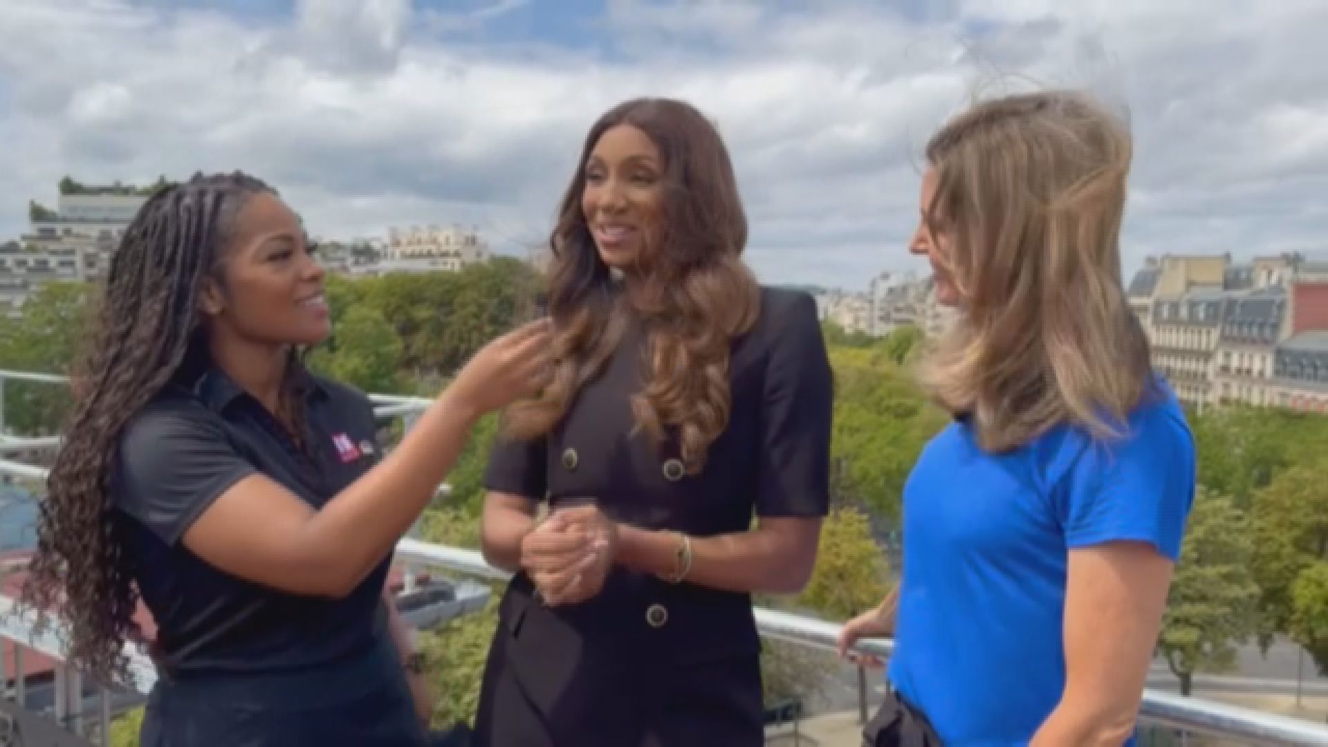 11Alive's Cheryl Preheim and Faith Jessie are in Paris and caught up with NBC's Maria Taylor as the Olympics set to begin.