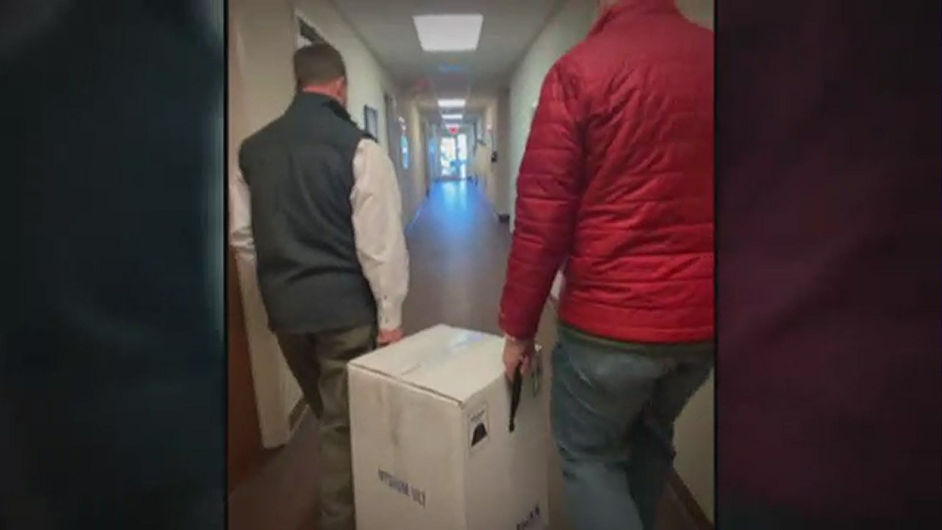 NBC reports state health workers raided the busiest medical clinic in Elbert County and seized its Covid-19 vaccine supply.