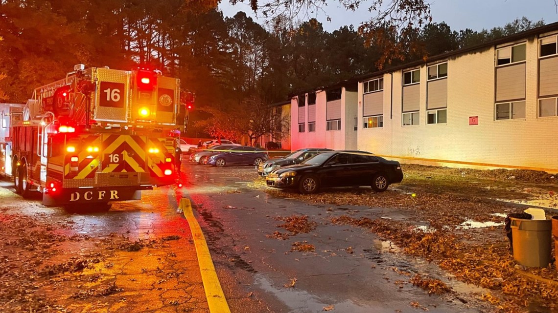 DeKalb County apartment fire Glenwood Road