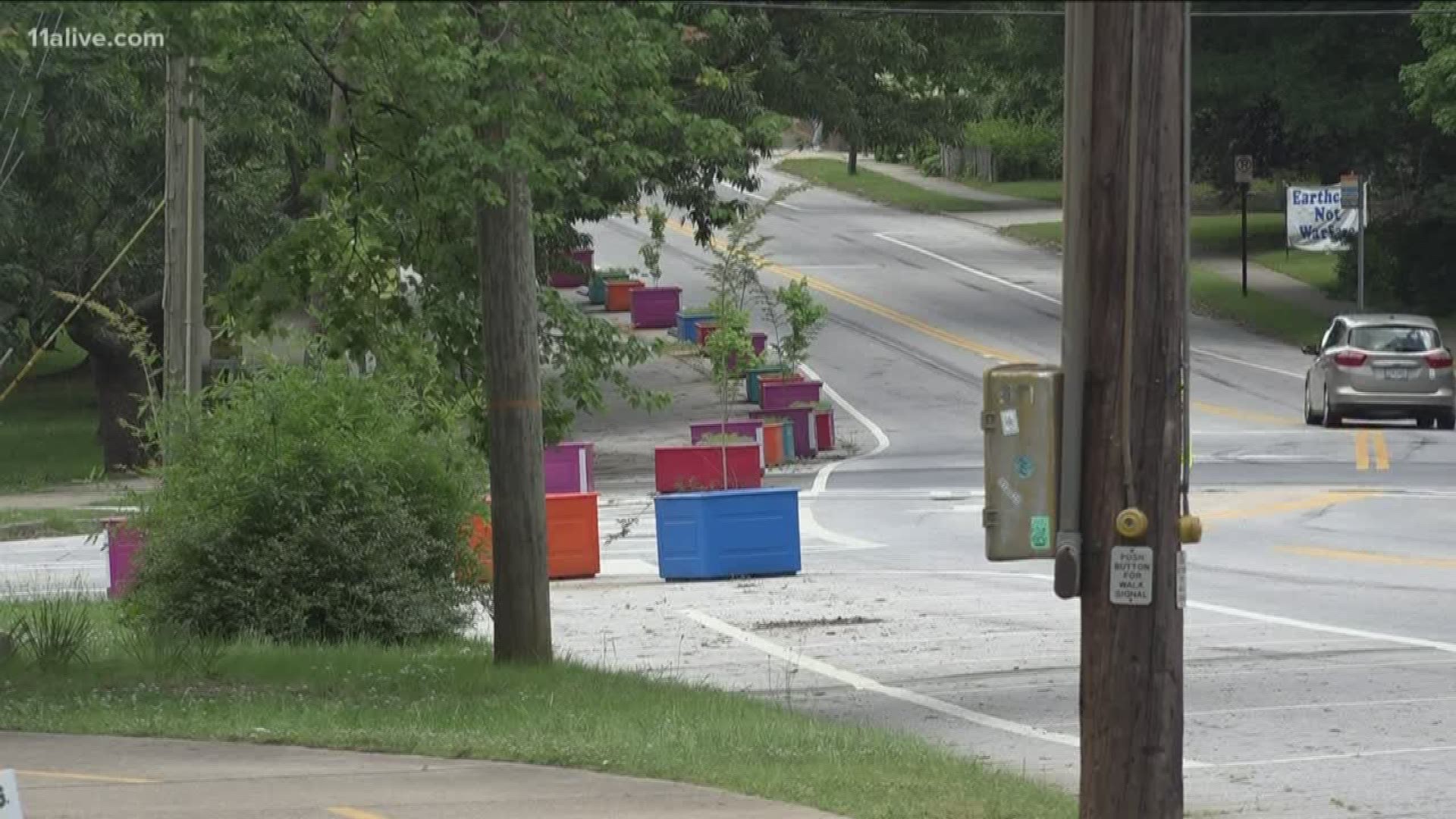 Since they were installed a few weeks ago, they've sparked passionate conversation, caused several accidents, and drawn a firm line between those pro and con planters.