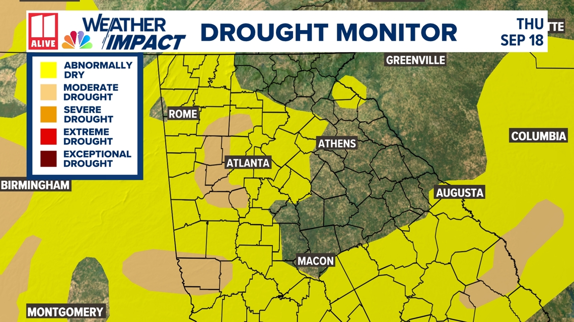 Drought impacts on metro Atlanta, farmers brace for challenges