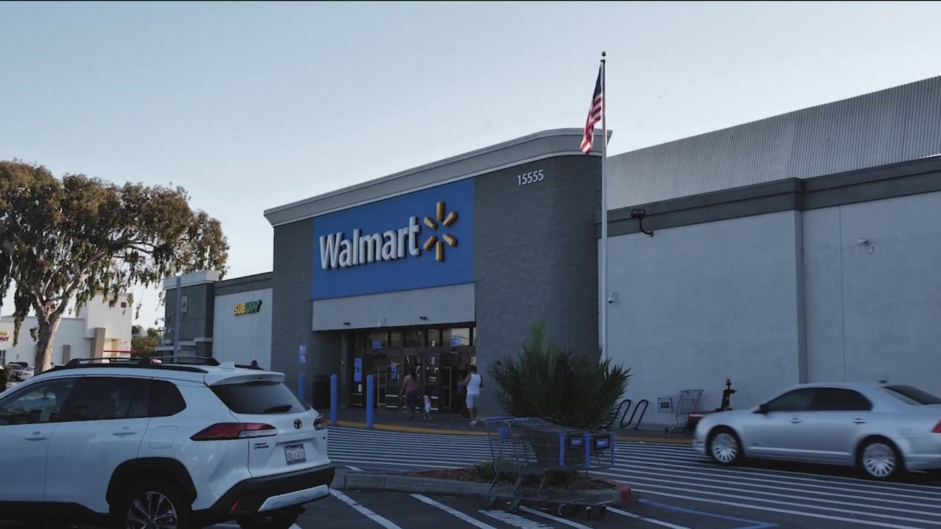 Walmart says its part of a new security pilot program.