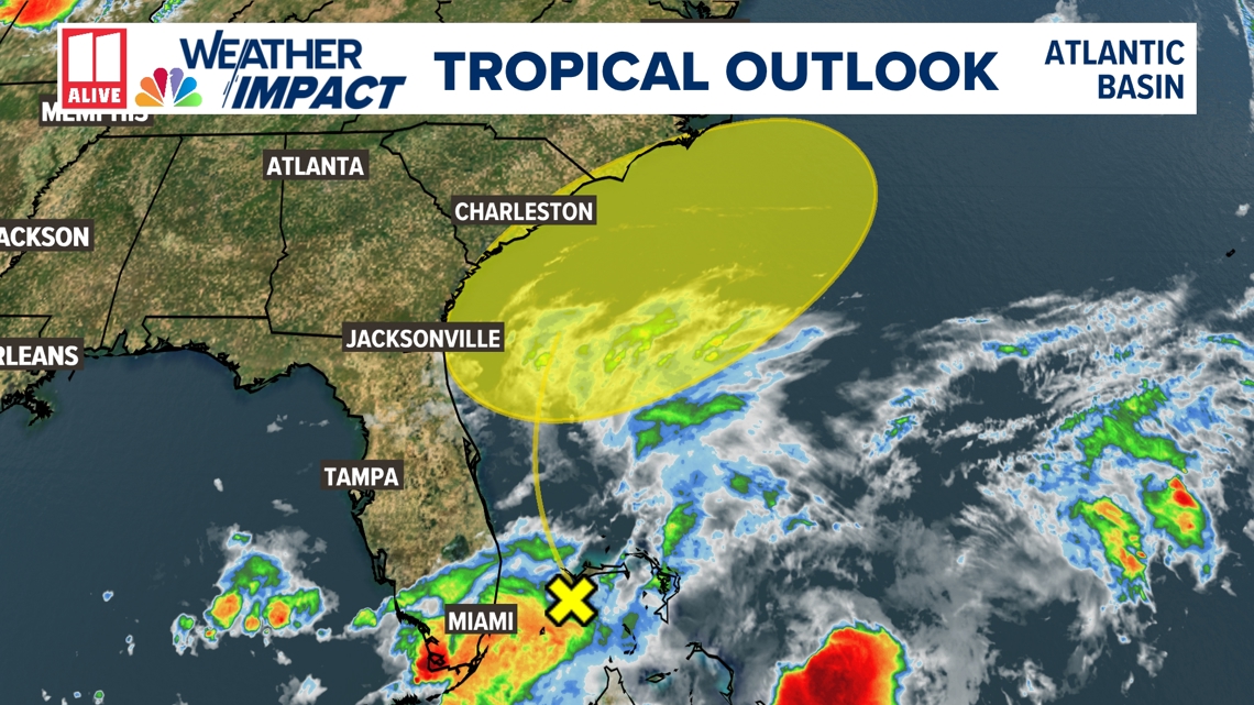 Will a tropical system form off the Georgia coast this week? | 11alive.com