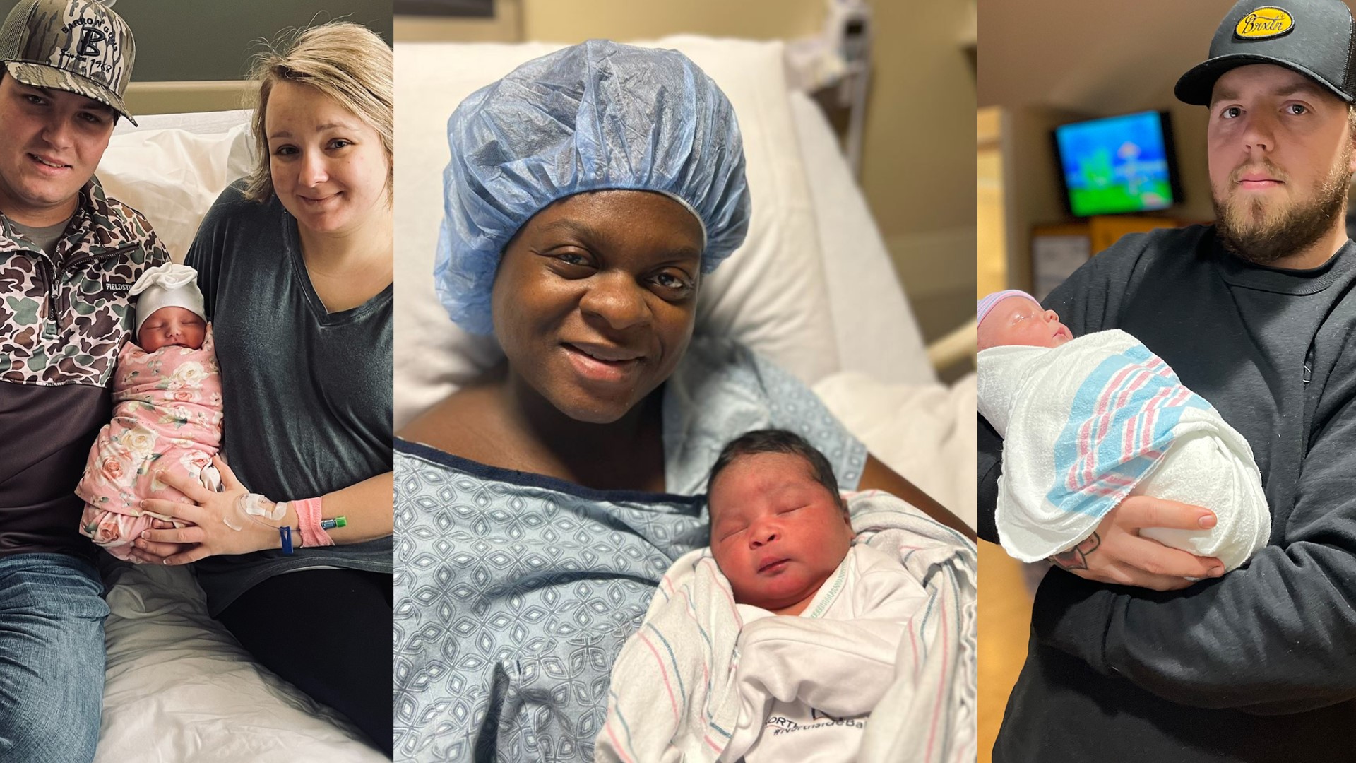 Metro Atlanta hospitals rang in the early hours of the New Year with their first babies of 2023.