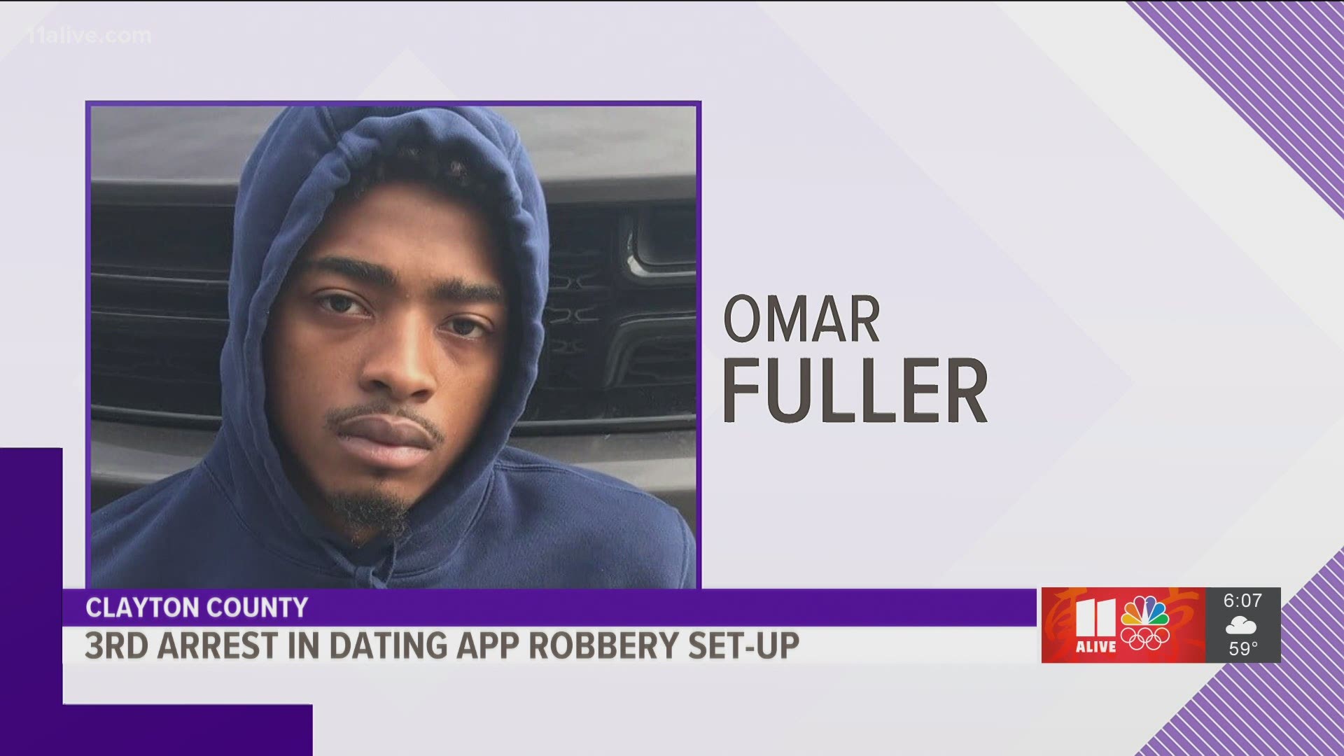 A third person has been arrested in connection with a violent armed robbery set up using a dating app in Clayton County earlier in the month.