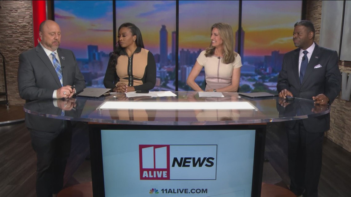 11Alive Anchors react to release of Taylor Swift albums | 11alive.com