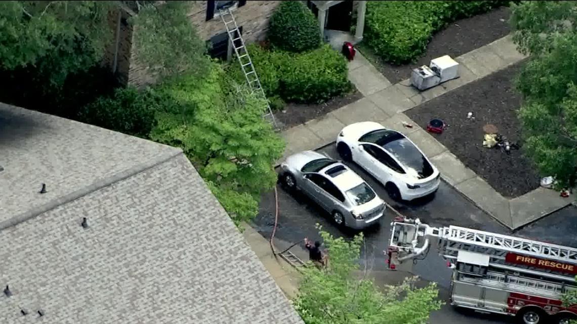 Brookhaven apartment fire at The Park at Ashford Apartments | 11alive.com