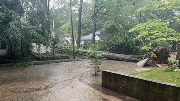 'Dangerous' flash flooding, downed trees impact metro Atlanta after severe storms | Updates