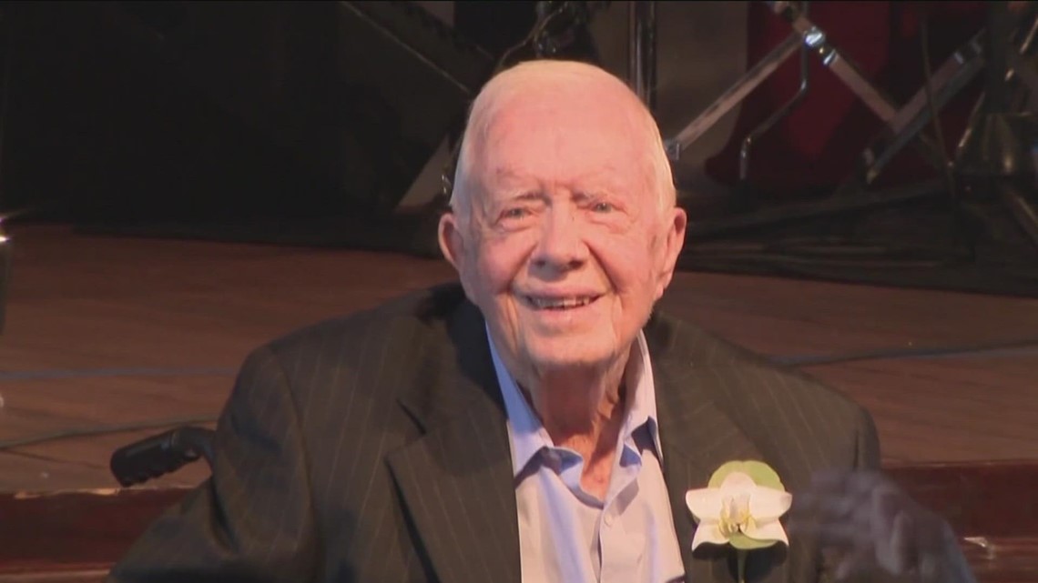 New banners honors former President Carter