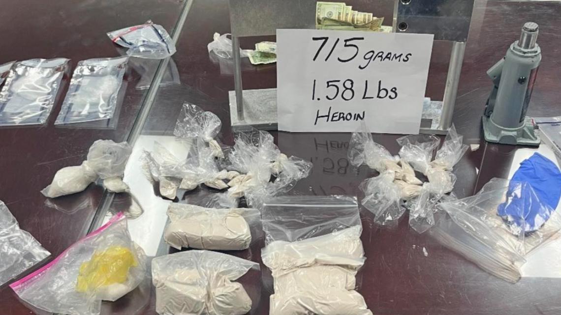 Butts County Georgia drug bust 8 arrested 700 grams heroin seized ...