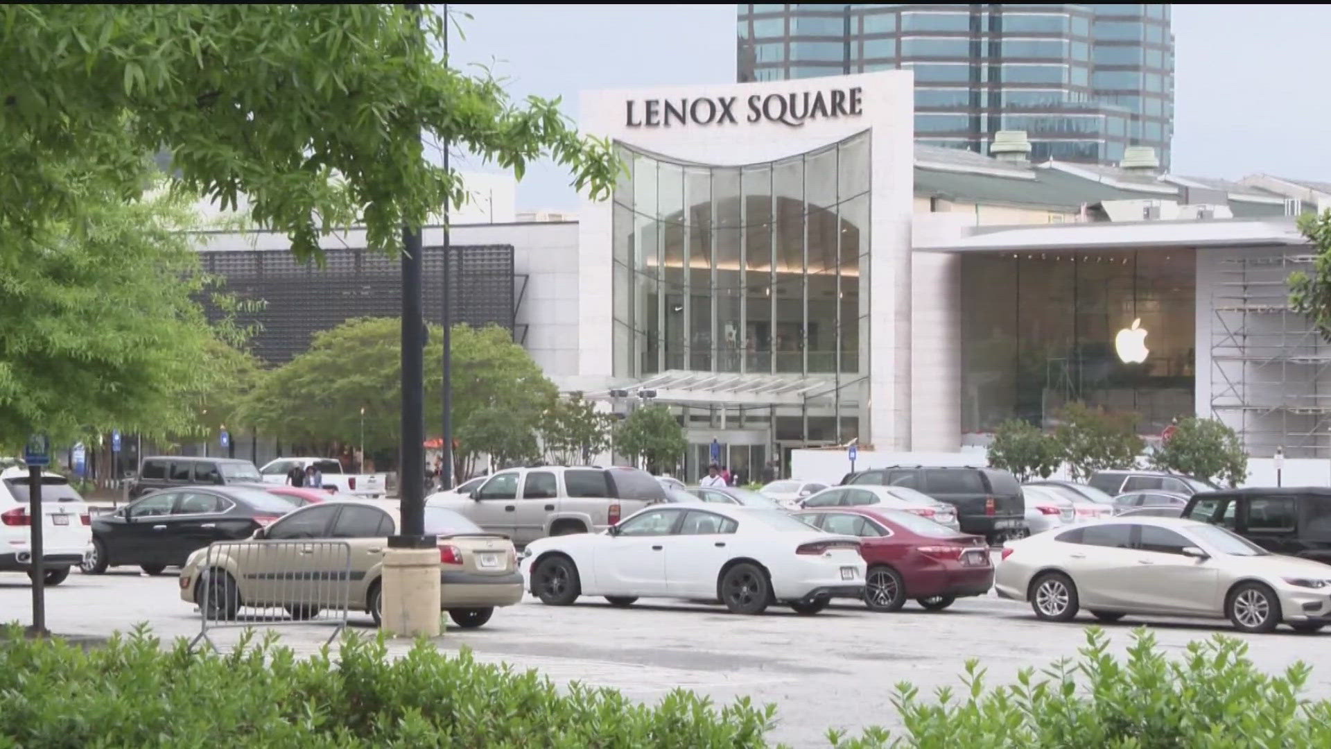The mall opened five new retailers this month. 