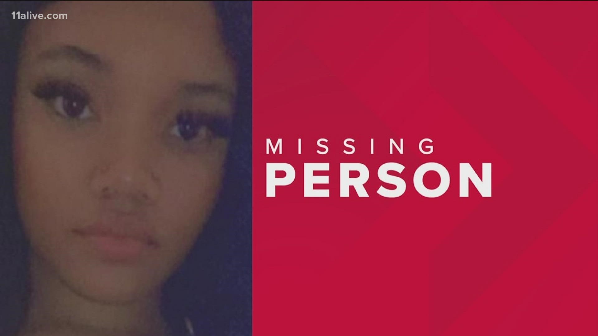 The Clayton County Police has reported a teenager missing. Anyone with information should call (770) 477-3747.