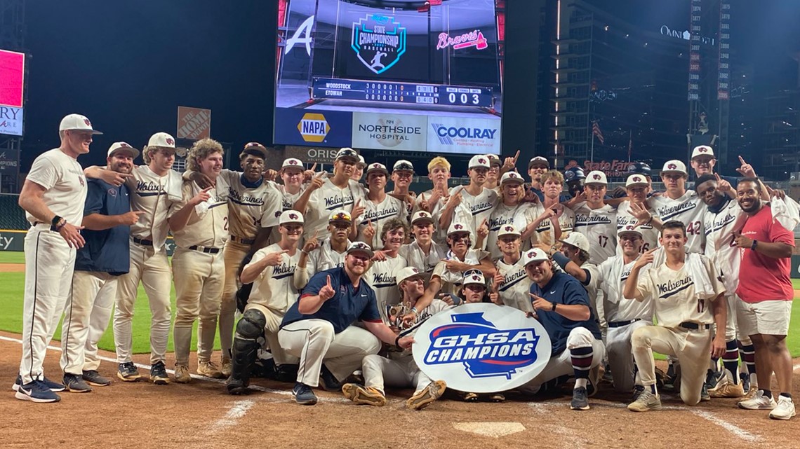 Woodstock High School wins 7A State Baseball Title Truist Park