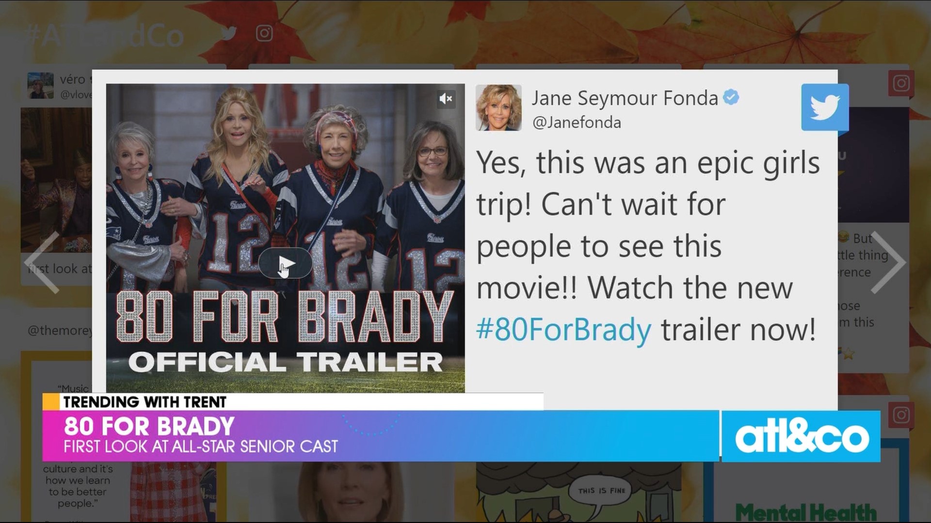 An all-star senior cast, including Rita Moreno and Sally Field, is ready to score a touchdown in this Tom Brady-produced film.