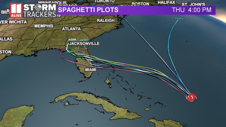 Dorian hurricane spaghetti models, forecast maps and more | 11alive.com