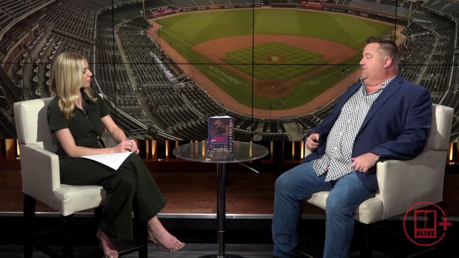 11Alive's Maria Martin sits down with MLB.com's Braves beat writer Mark Bowman to talk about his new book, "The Franchise: A Curated History of the Braves."