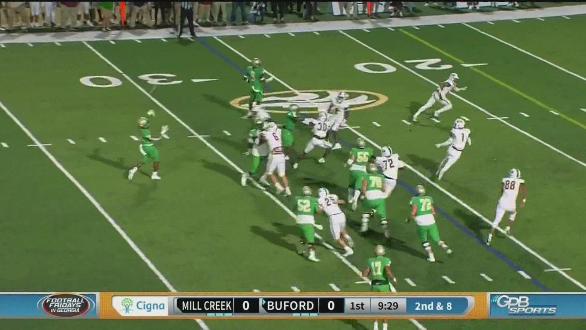 Mill Creek vs. Buford | #Team11 Week 9 | 11alive.com