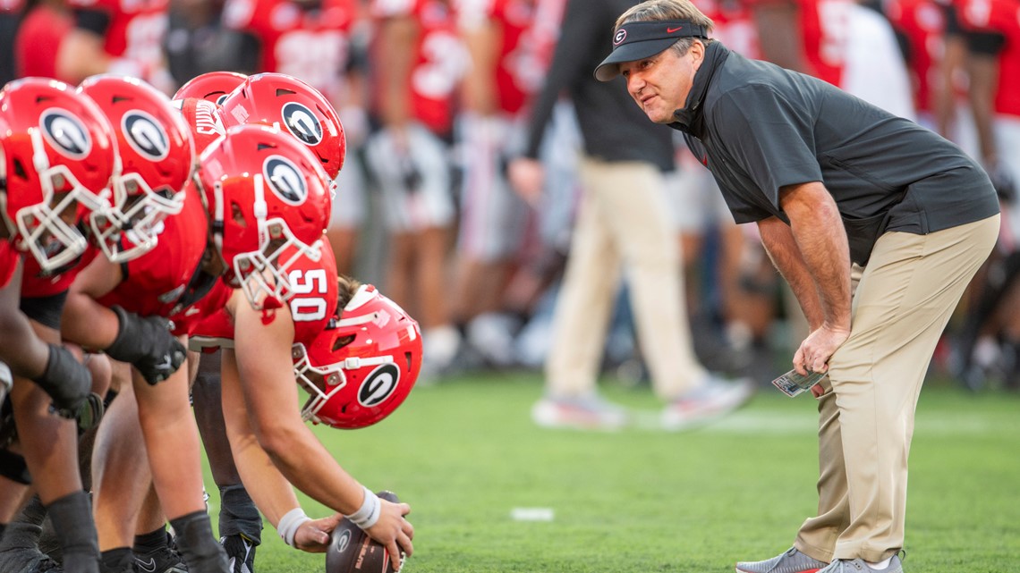 Georgia football's Kirby Smart on spring practice, national title