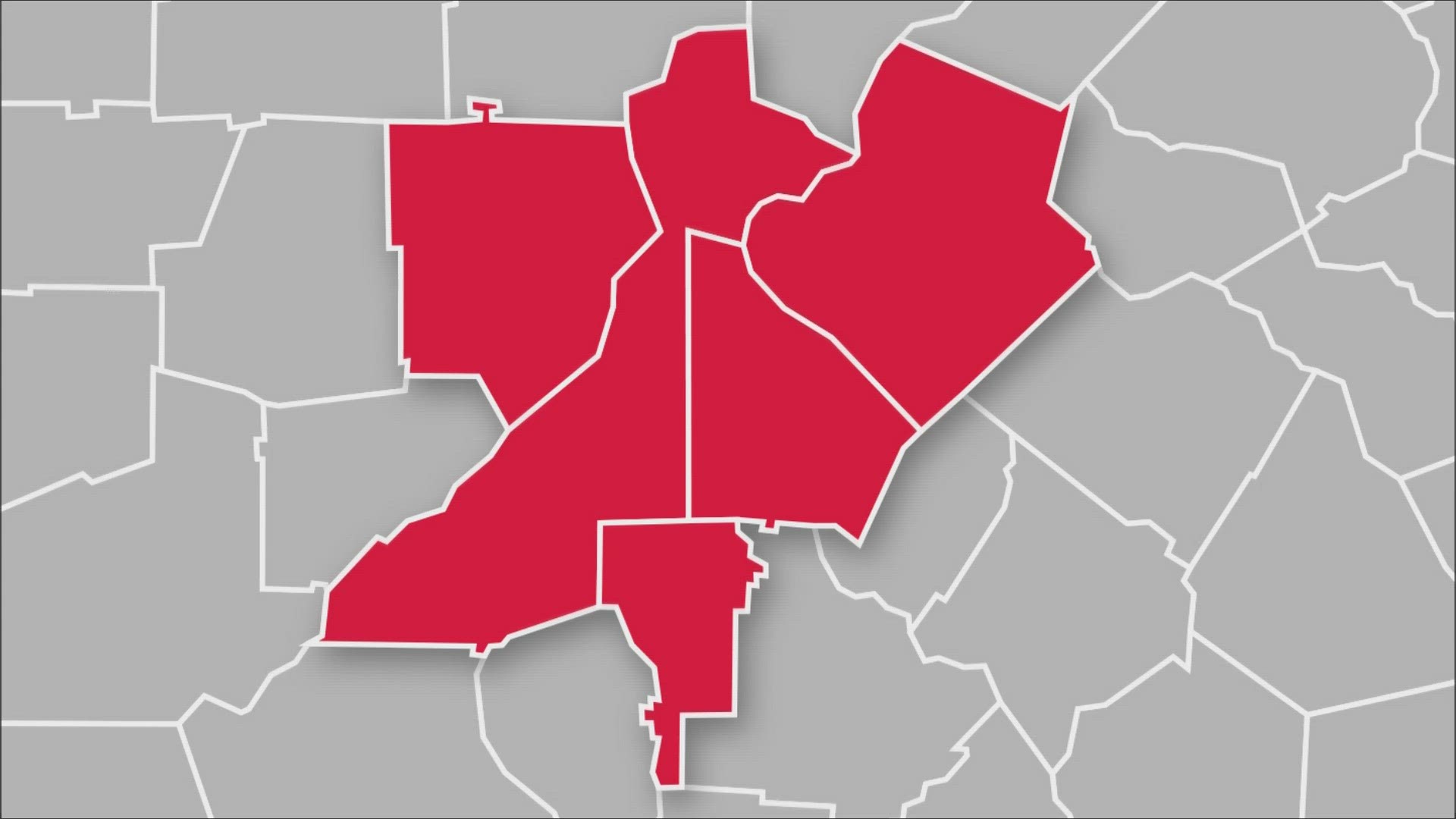 The report looks at the metro areas five major counties.