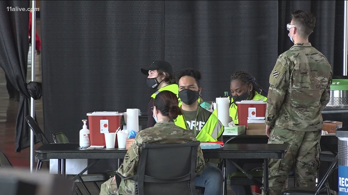Mercedes-Benz Stadium mass vaccination sight: Behind the scenes - Vimarsana News