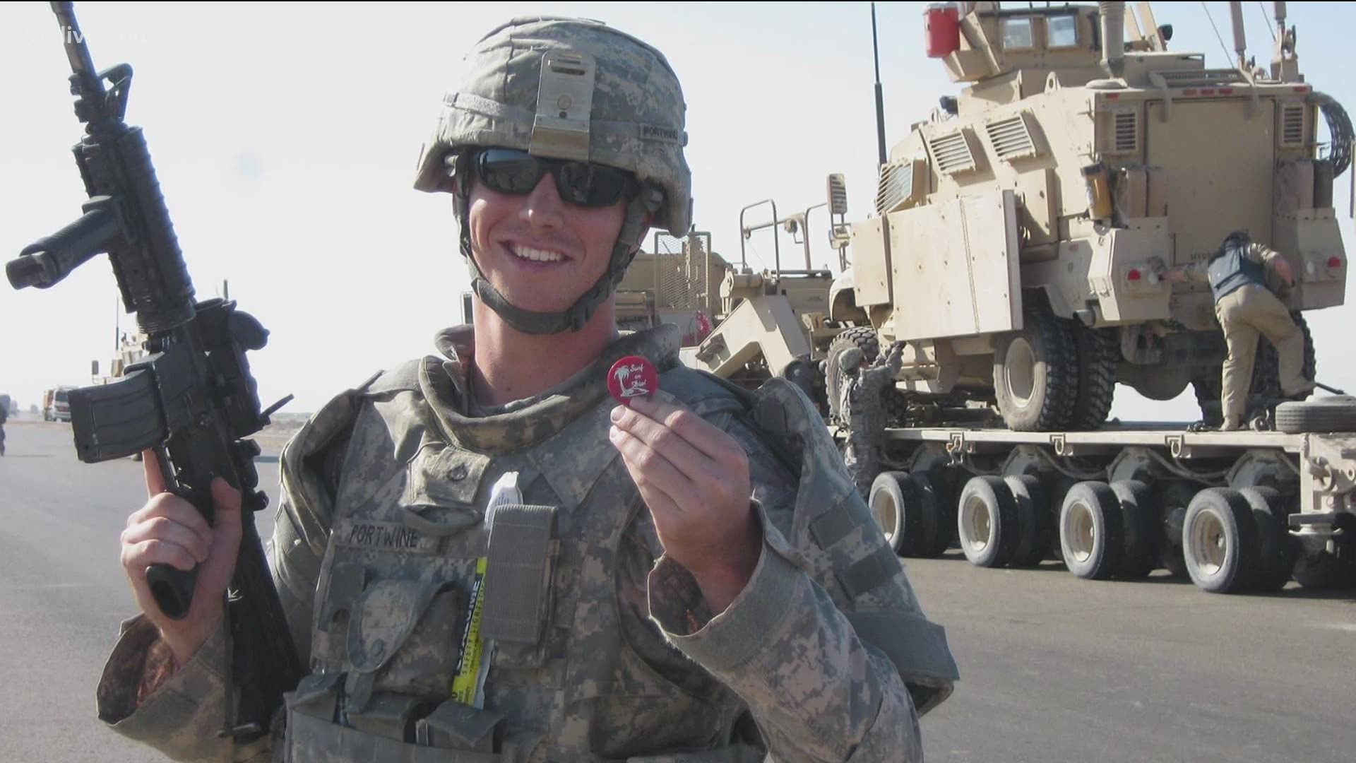 Days before Memorial Day almost 10 years ago, he took his life while home between tours of duty. His mom has taken this time each year to raise awareness.