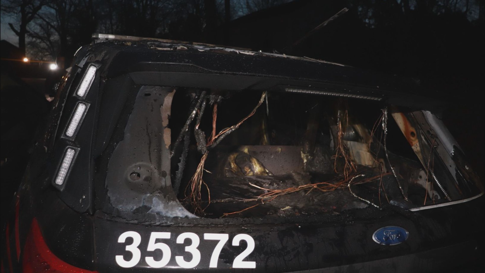 Search warrant executed on home for 2 arson suspects who allegedly ...