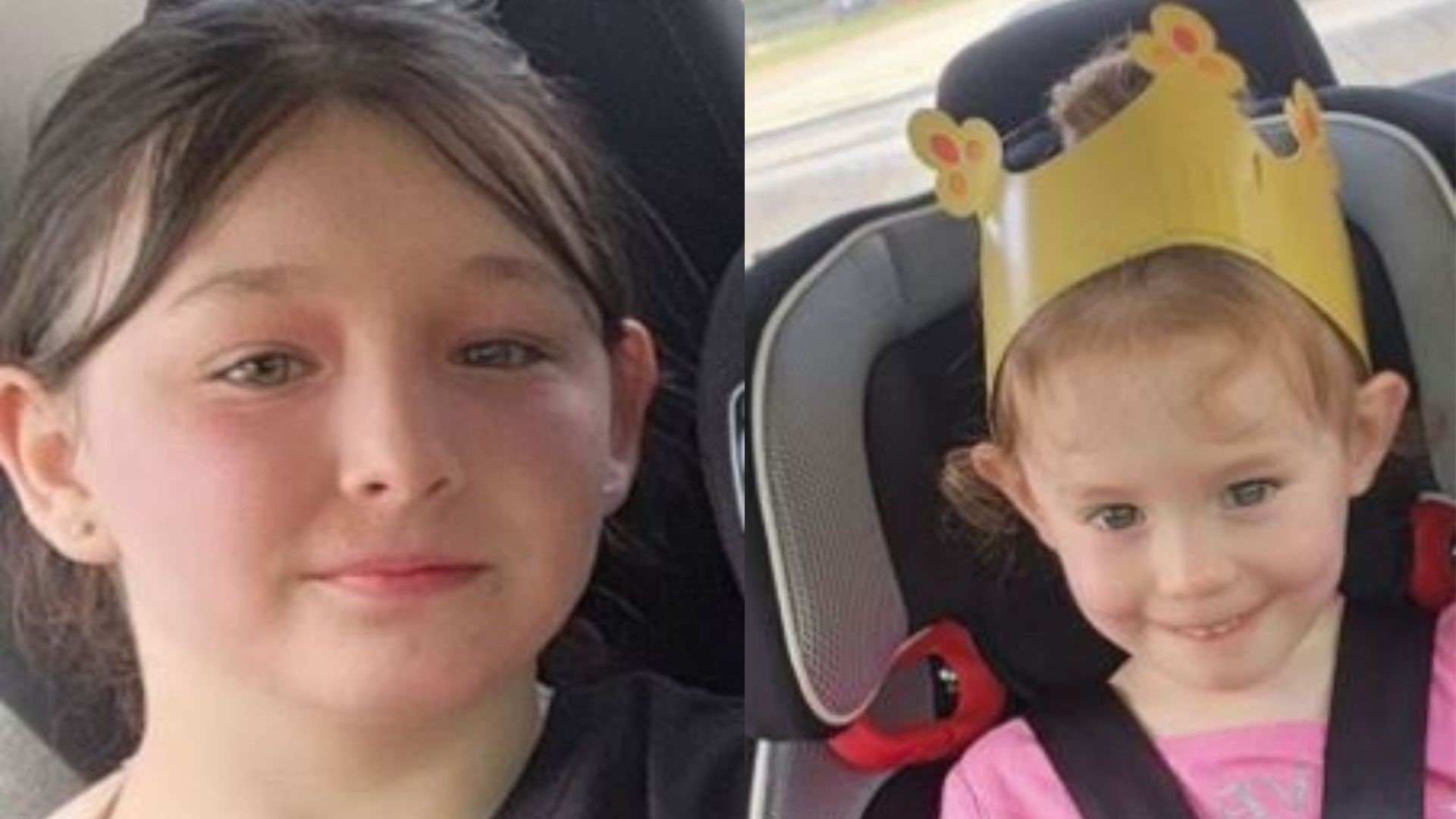 11-year-old Kylie Horne and 4-year-old Kylann Harper were taken from a Burger King on Sunday.