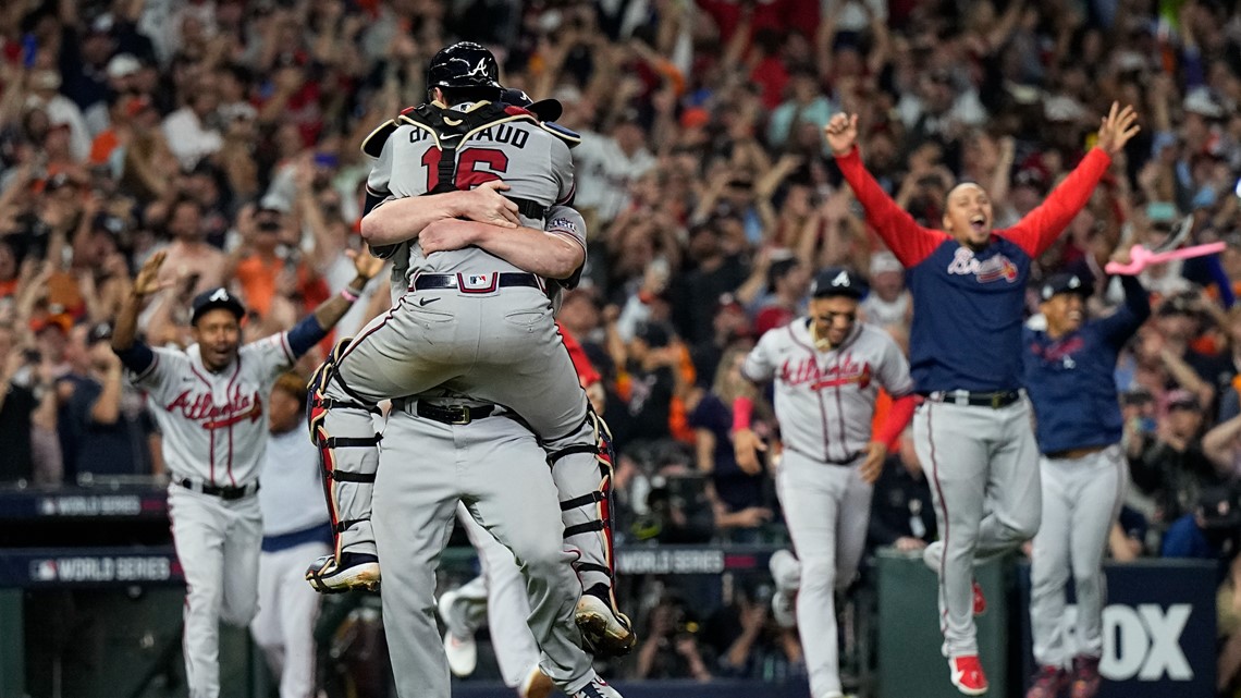 The wait is over: Atlanta Braves win their first World Series title since  1995 – WSB-TV Channel 2 - Atlanta